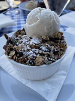 Warm Apple & Berry Pot at Abbey Tavern in Howth