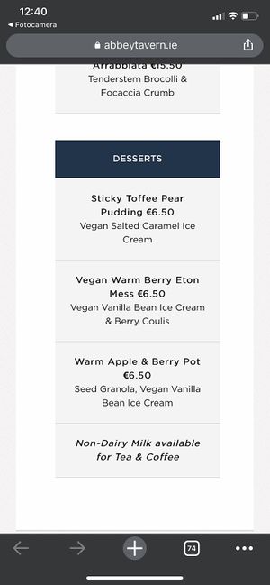   at Abbey Tavern in Howth