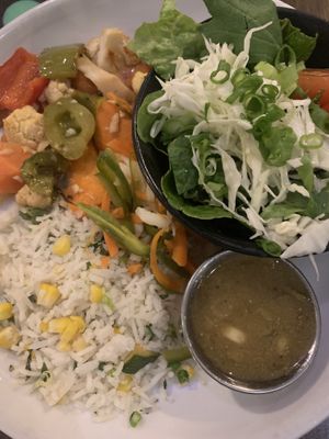 Veggie plate   at Eldorado in Austin