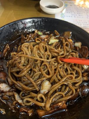 Jajangmyeon at Jin Mi - 진미 in Jeonju