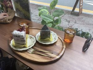 Cake  at Cafe La Moire in Jeonju