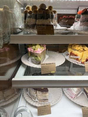 GF & Vegan cakes  at Cafe La Moire in Jeonju