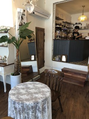 Inside at Cafe La Moire in Jeonju