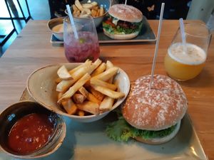 Burger at Hans im Glück  in Bremen