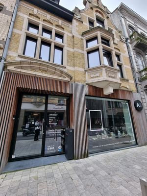 Shop / front (was closed unfortunately) at Allossa in Izegem