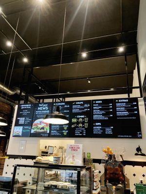 Menu and Ordering Area  at Swing Kitchen - Laupenstraße in Bern