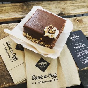 Nougat cake at Swing Kitchen - Laupenstraße in Bern