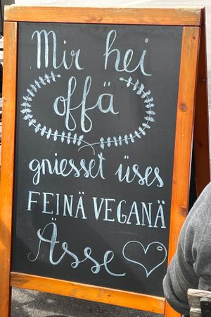 Outdoor area  at Swing Kitchen - Laupenstraße in Bern