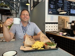 Amazing food!  at Swing Kitchen - Laupenstraße in Bern