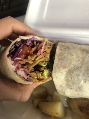 Wrap Kebhappy  at Tauer in Turin