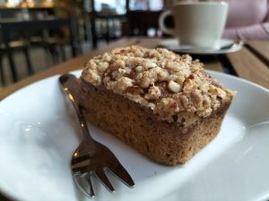 Plumcake alla zucca at Tauer in Turin
