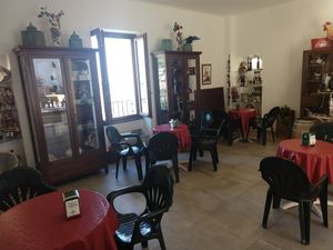 Inside of extra building at Gelateria Sicoli in Amantea