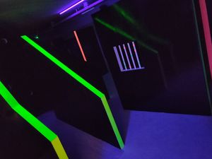 The Space Zone where the magic happens... at FunSpace Lasergame in Nijmegen