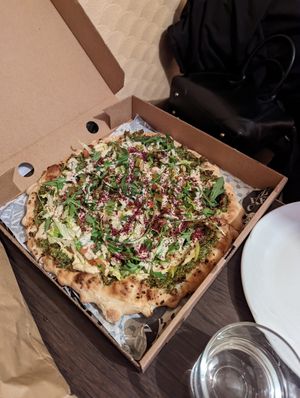 Falafel option at Izz Cafe in Cork