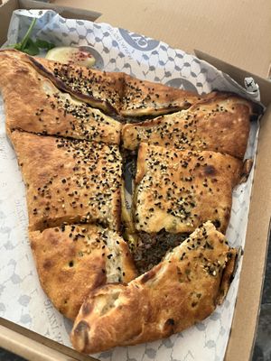 Spinach pastry  at Izz Cafe in Cork