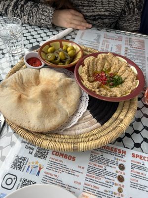 Babaganoush  at Izz Cafe in Cork