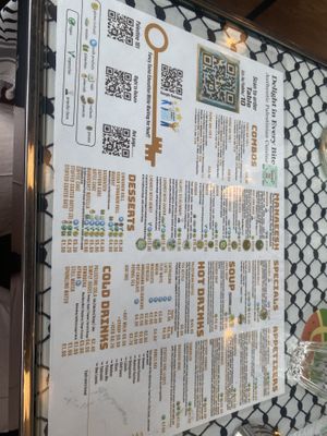 Menu   at Izz Cafe in Cork
