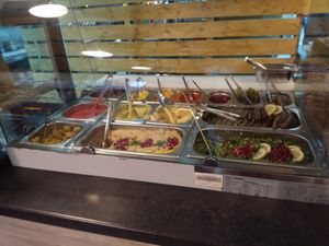 Counter at Izz Cafe in Cork