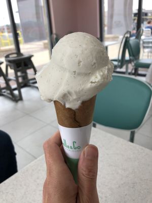 Vegan vanilla   at Minchella & Co - Sea Road in South Shields