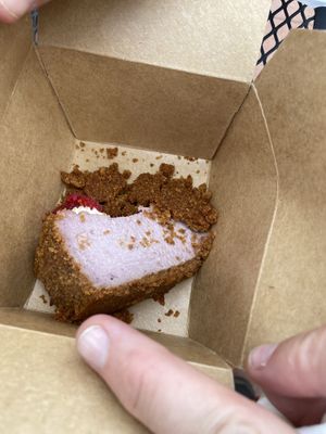 Raspberry Cheesecake  at Tasty Harmony in Fort Collins