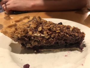 Blueberry crumble  at Tasty Harmony in Fort Collins