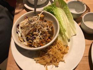 Thai Lettuce Boats at Tasty Harmony in Fort Collins