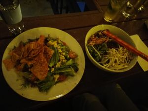 Don't remember the names of these. The shiitake mushrooms in the bowl were amazing, though they could be juicer. at Tasty Harmony in Fort Collins