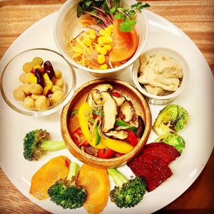 Vege plate. Photo from their website  at Natural Cafe Viento in Zushi