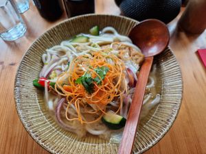 Udon soup at Eat Tokyo in Dublin