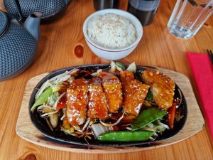 Vegan steak at Eat Tokyo in Dublin