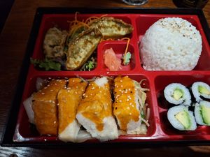 Vegan bento at Eat Tokyo in Dublin