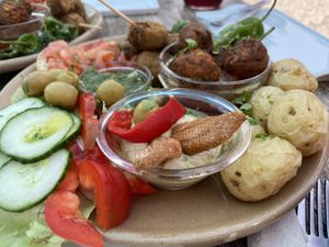   at Bar La Galeria in Lanzarote