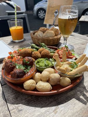   at Bar La Galeria in Lanzarote