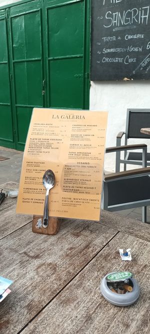  at Bar La Galeria in Lanzarote