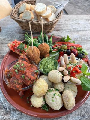  at Bar La Galeria in Lanzarote