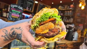 Hell's Chicken at Joe & Co Burgers in South West London