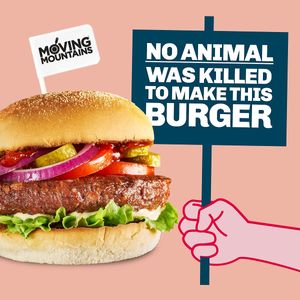 Moving Mountains Vegan Burger at Joe & Co Burgers in South West London