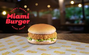 Louisiana Burger (VE) at Joe & Co Burgers in South West London