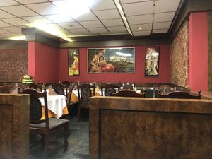 interior  at Taj Mahal in Ljubljana