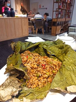 Rice at A Lotus on the Water 清水荷花 - 文殊坊店 in Chengdu