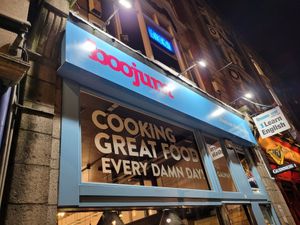 Shop front at Boojum - Abbey St in Dublin