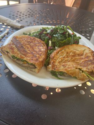 portobello panini  at Urth Caffe in Los Angeles