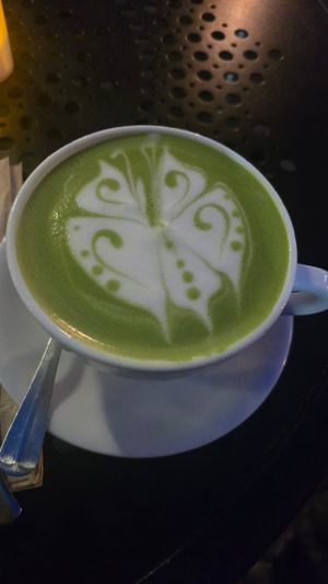 Matcha Latté at Urth Caffe in Los Angeles