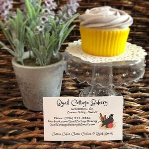Quail Cottage Bakery Cupcake & Card at Quail Cottage Bakery in Grovetown