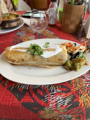 Chimichanga   at La Casita in Rarotonga