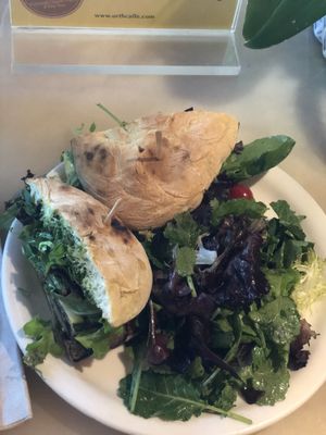 Grilled vegetable pesto at Urth Caffe in West Hollywood