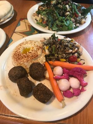 Falafel  at Urth Caffe in West Hollywood