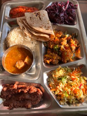 Lunch Combo with love  at Govinda's Dining in Burnaby