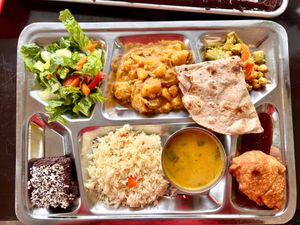Oh so Yummy Lunch $1495 Combo at Govinda's Dining in Burnaby