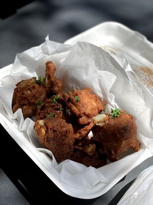 Adobo cauliflower wings at Grandeur in Oakland